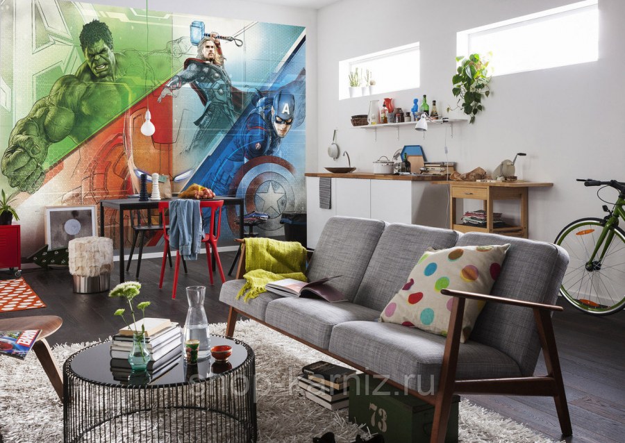 Komar фотообои Marvel