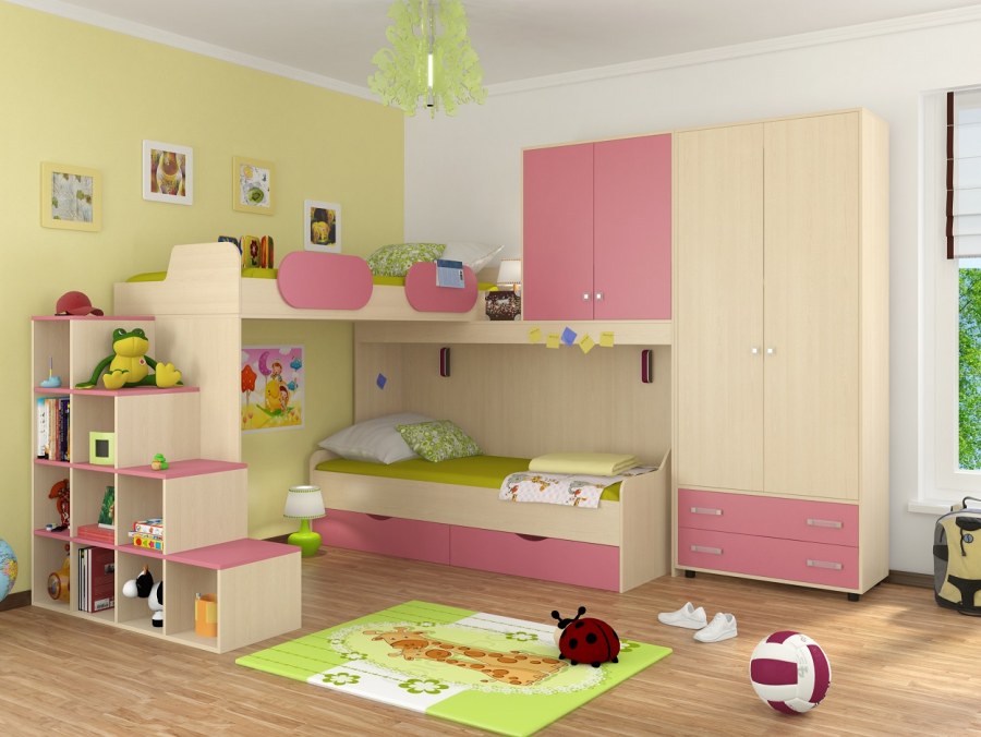 Модульная детская Дельта