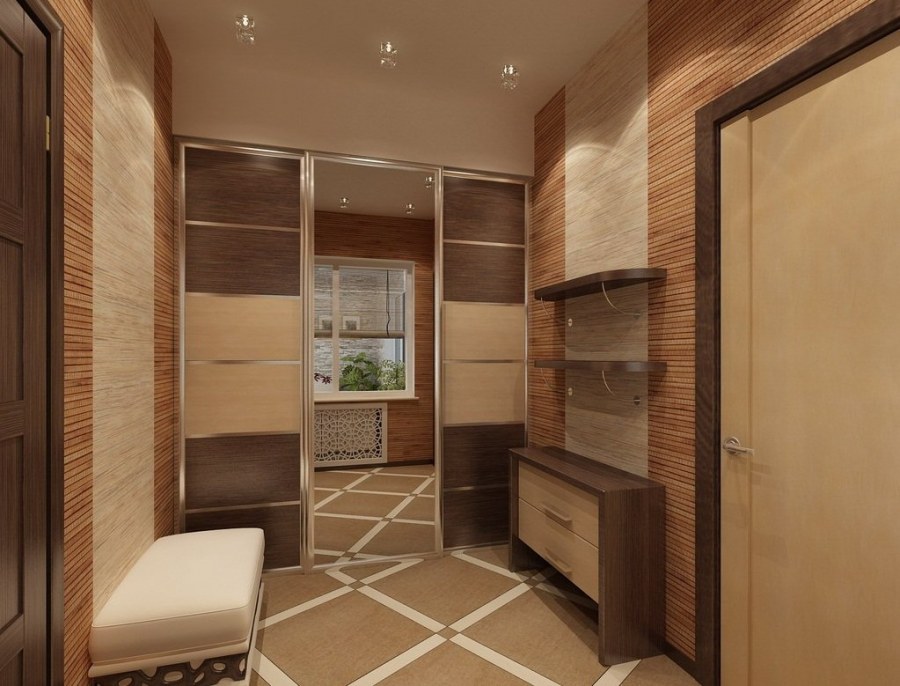 Прихожая 9 кв.м квадратная