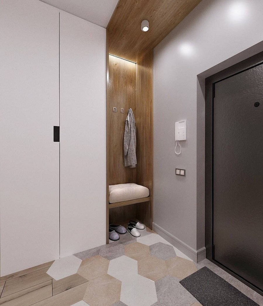 Светлая прихожая