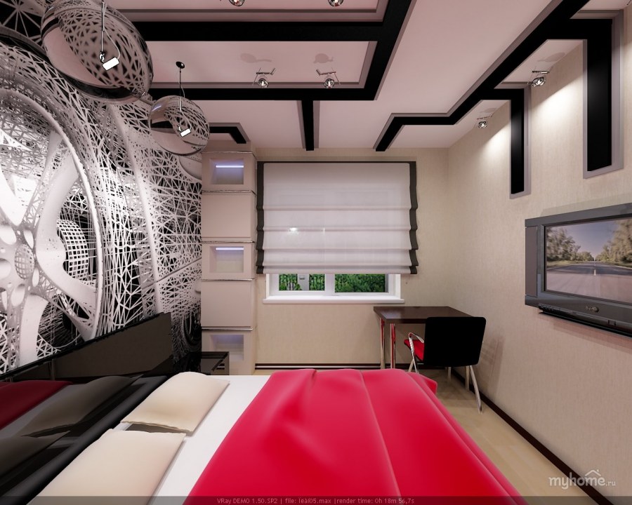 Спальня для молодого парня