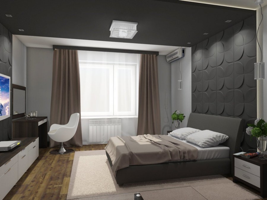 Спальня для девушки в современном стиле