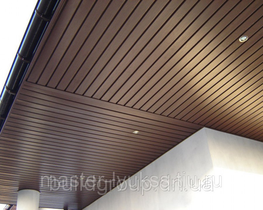 Софиты для подшивки кровли металлические