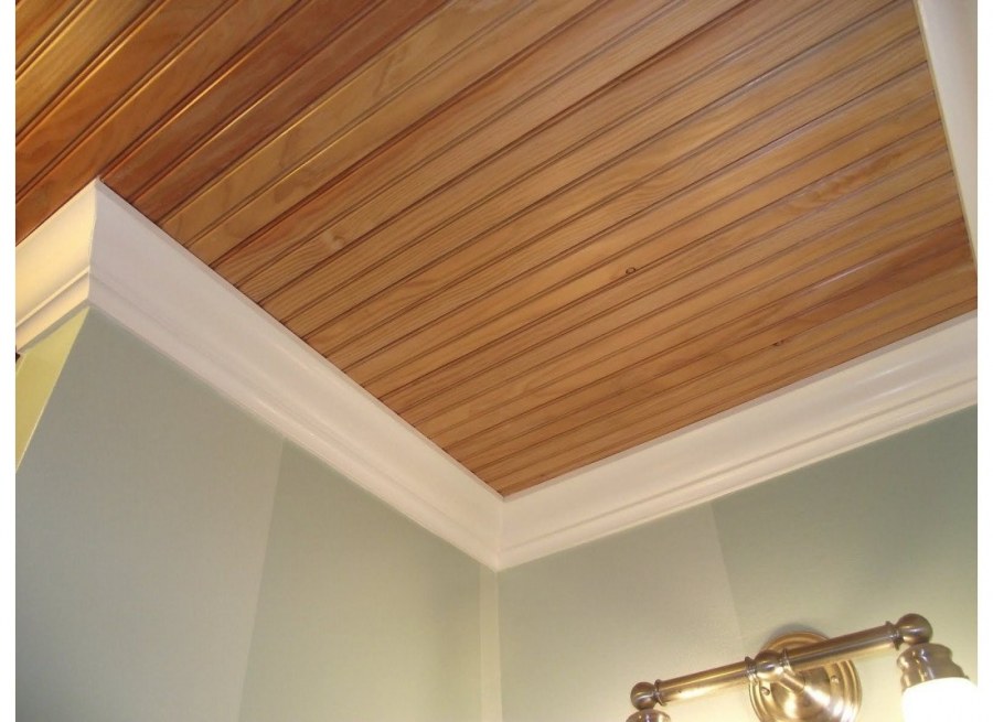 Деревянные потолочные панели