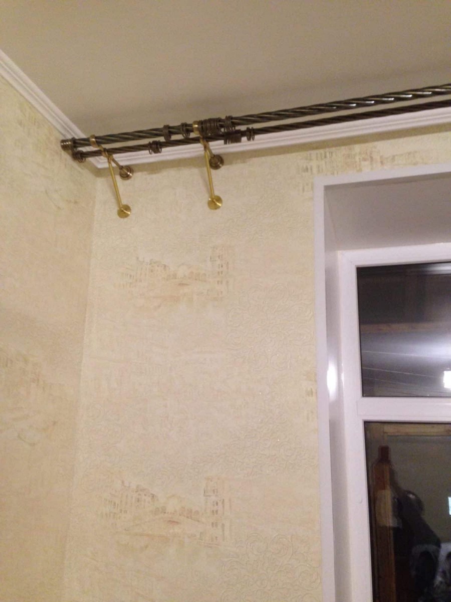 Карниз Racka 203 настенное потолочное крепление