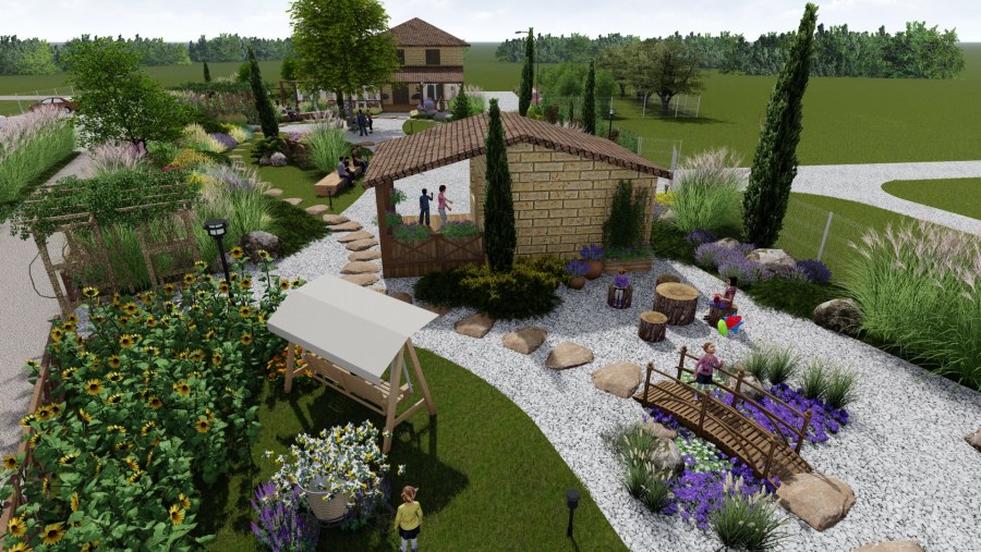 Галина Сазонова, ландшафтный Архитектор