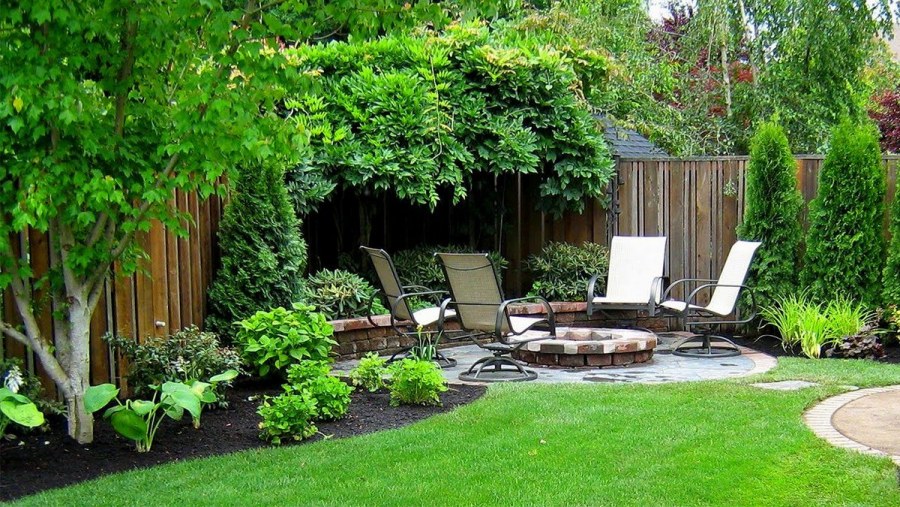 Сад на маленьком участке