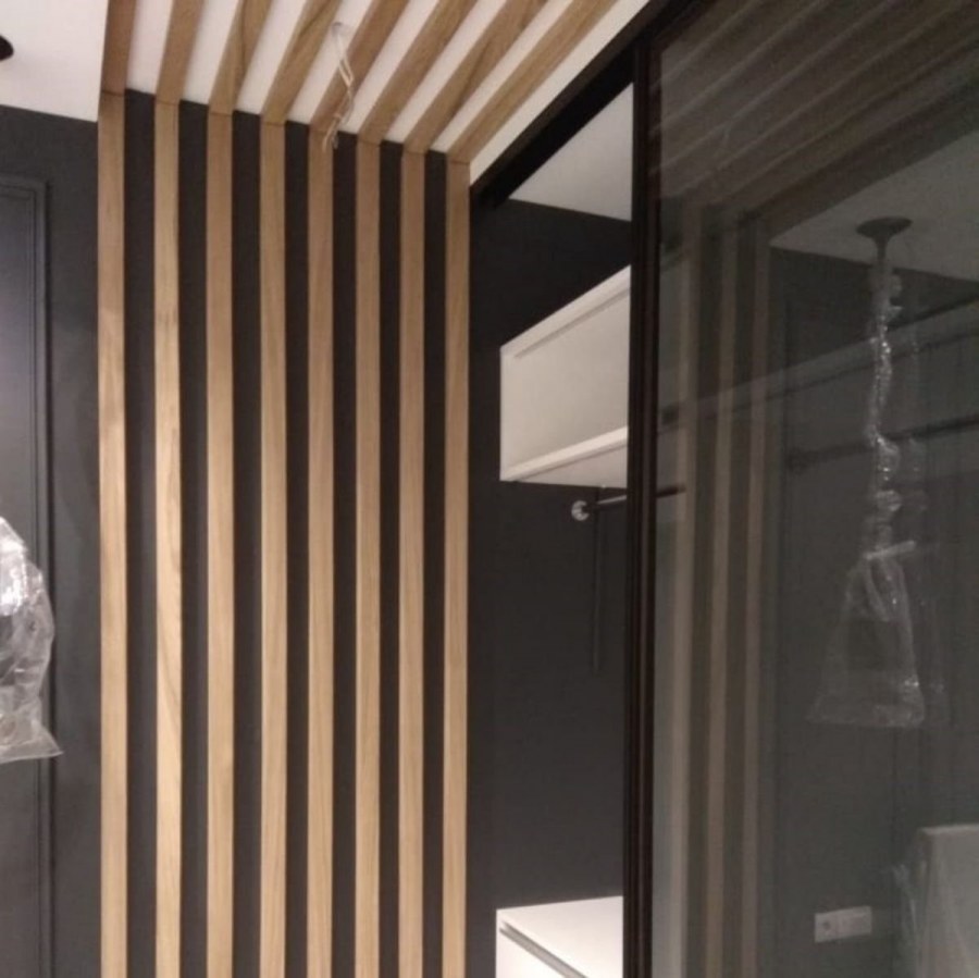 МДФ панель "вертикальные рейки" h2530