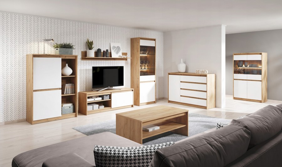 Стол обеденный дуб золотой Craft