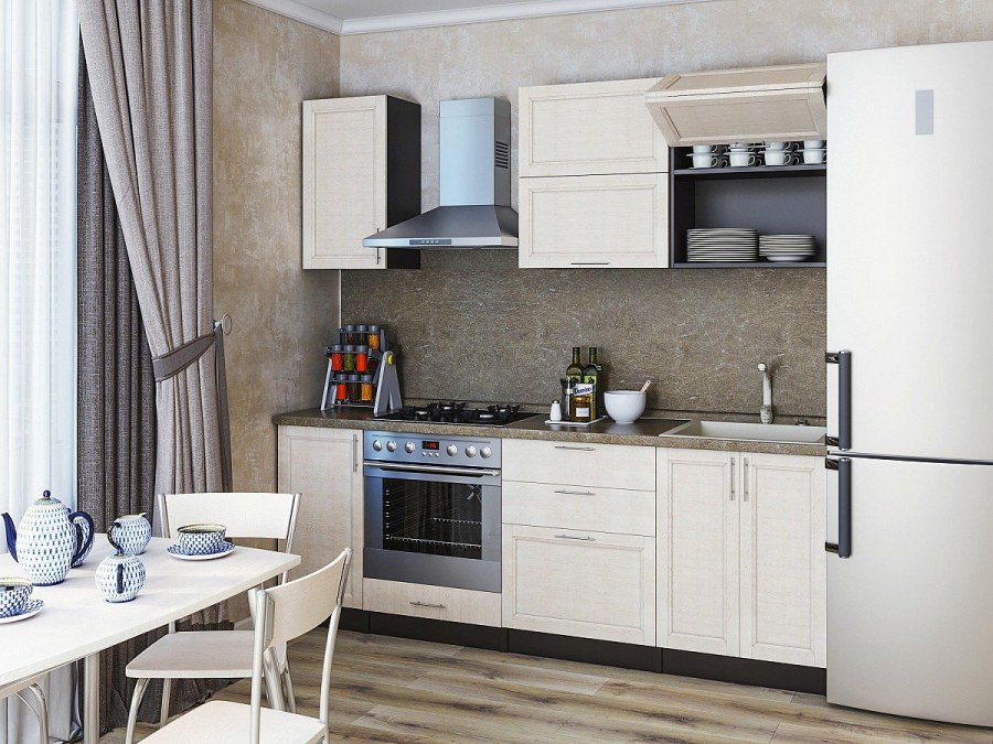 Кухня Сканди Cappuccino Softwood