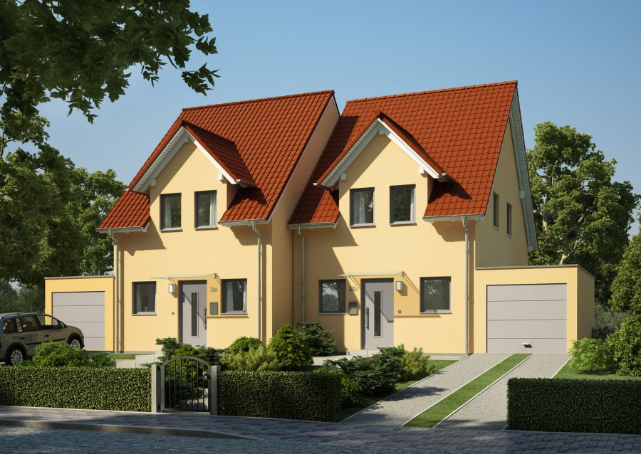 Дом Дюплекс на две семьи