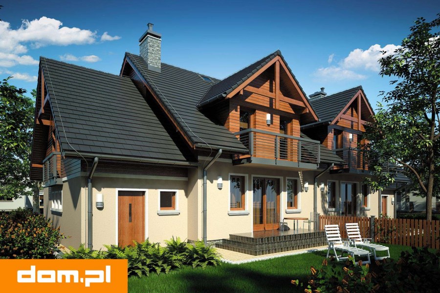 Красивый дом на 2 семьи