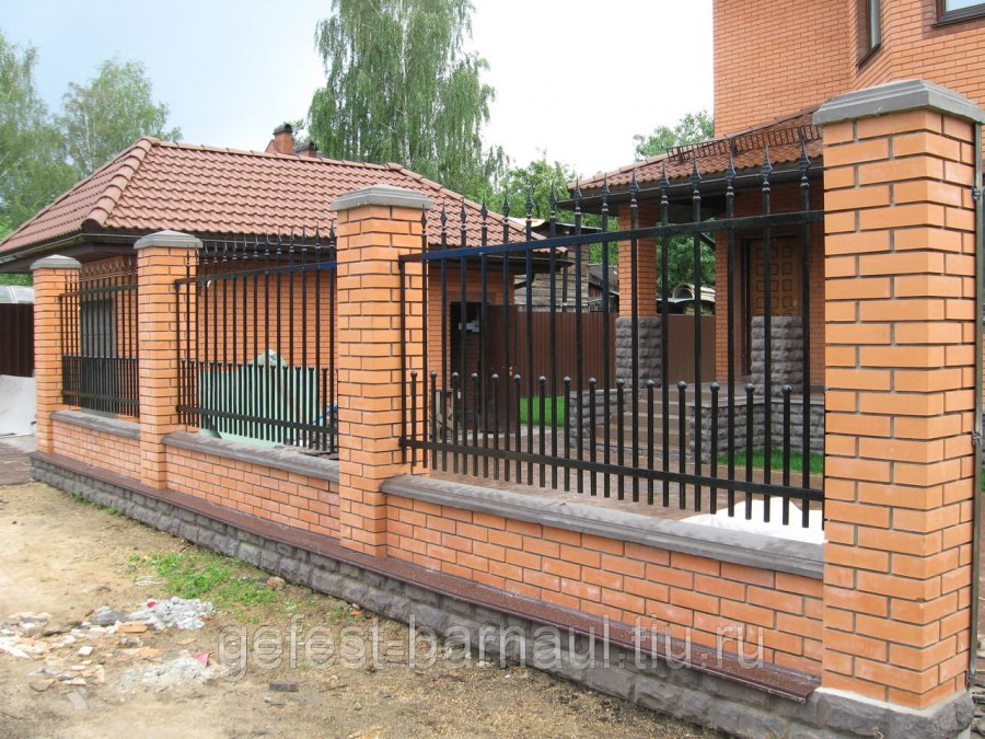 Красивый забор