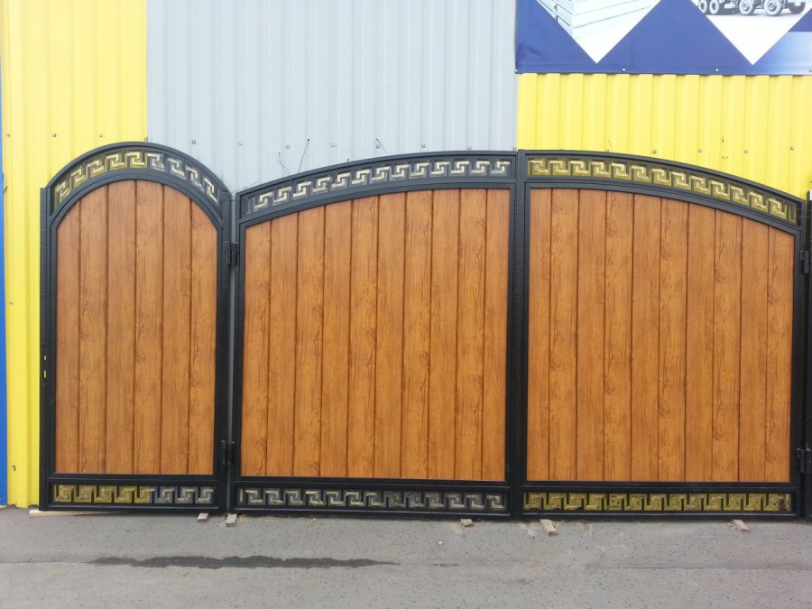 Ворота с калиткой