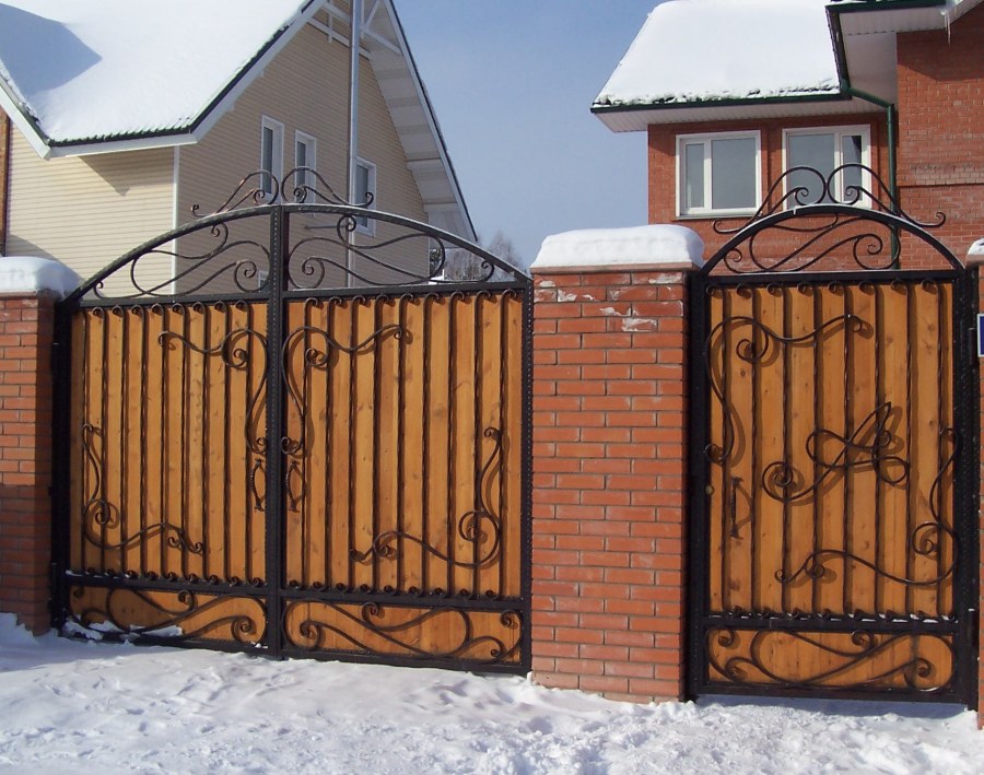 Штакетник прямоугольный фигурный Гранд лайн