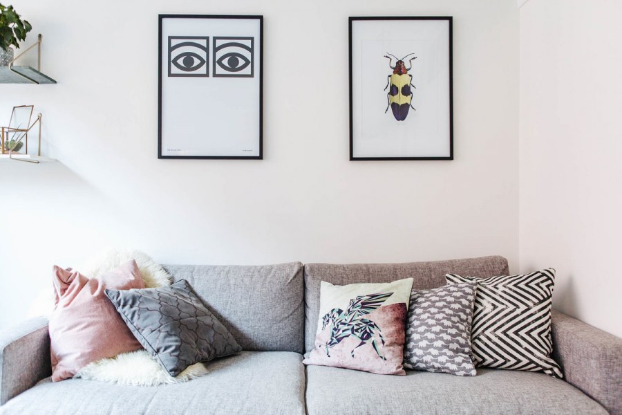 Маленькие картины в интерьере