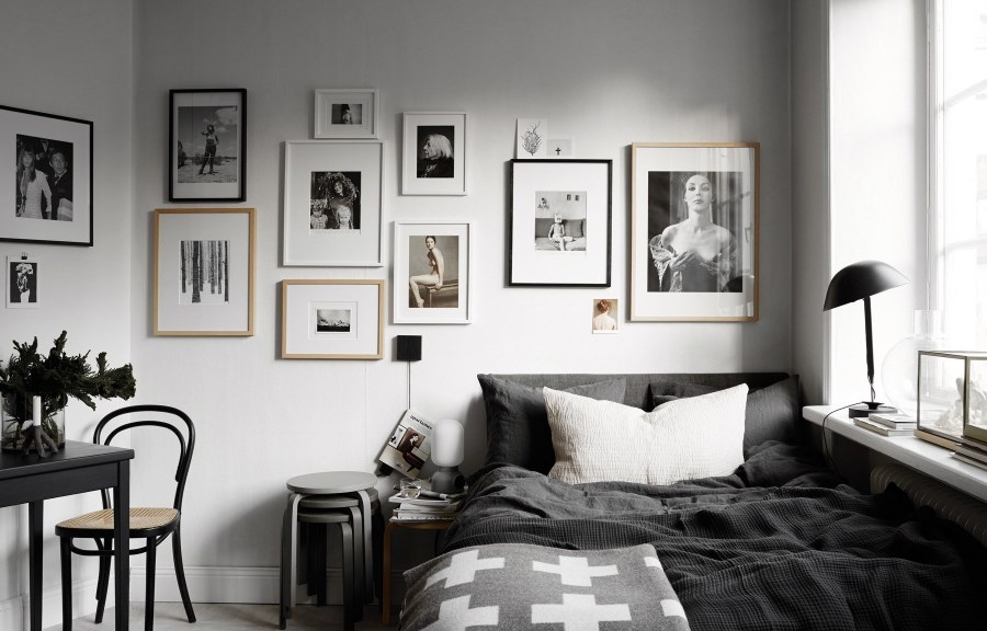 Фоторамки в скандинавском интерьере
