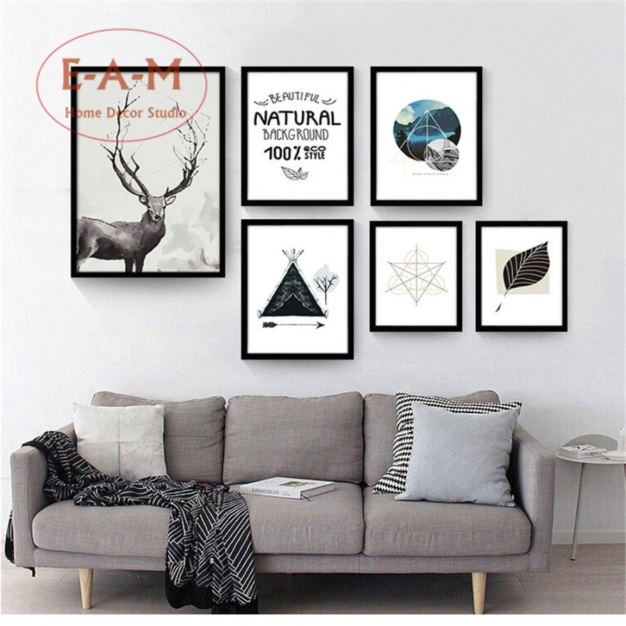 Постер в черной рамке