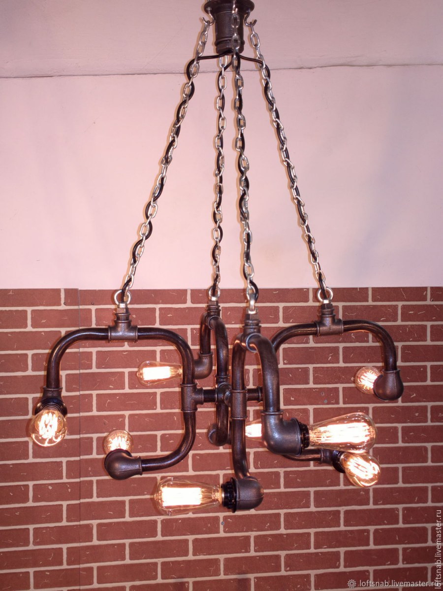 Люстра Loft Steampunk Cone