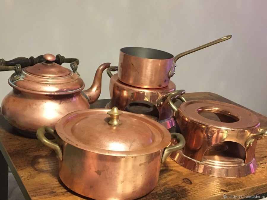 Латунная посуда