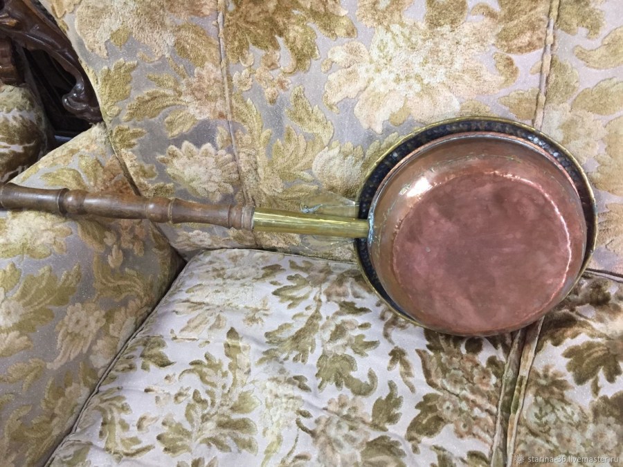 Старинная Винтажная грелка