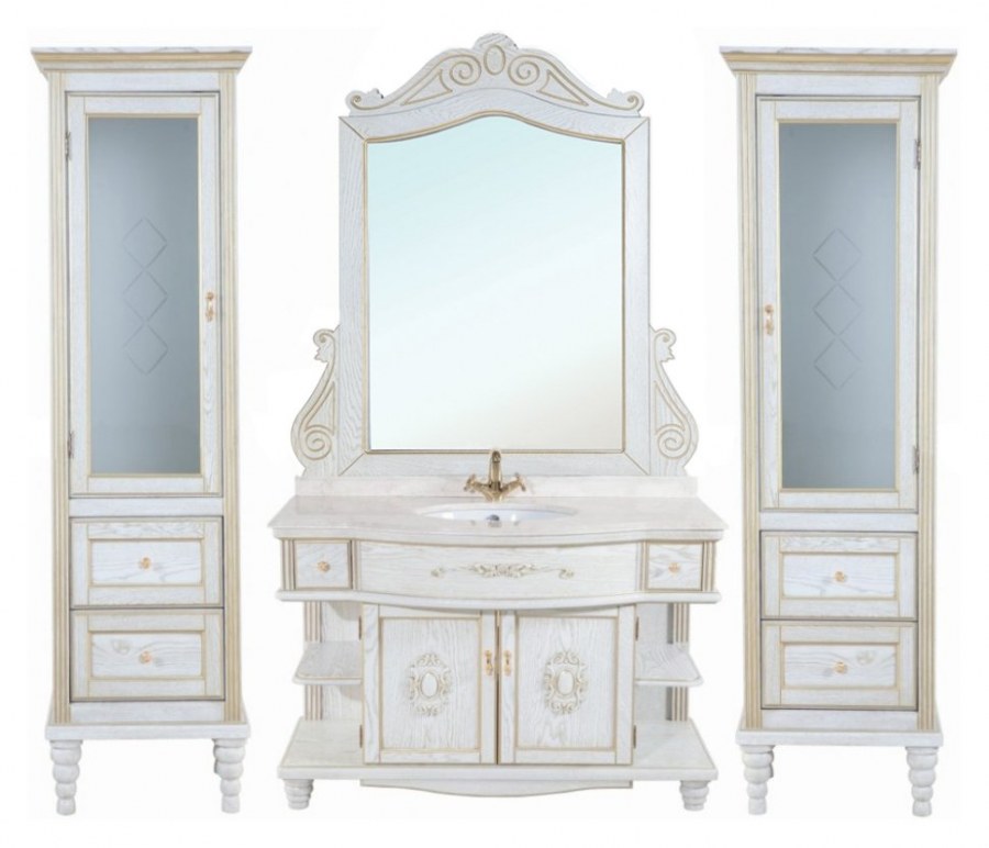 Тумба Опадирис Лоренцо 60 белый