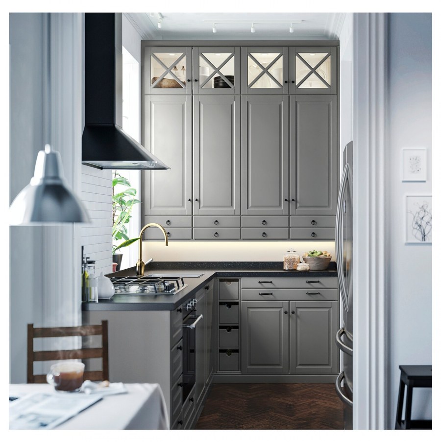 Икеа Будбин серый