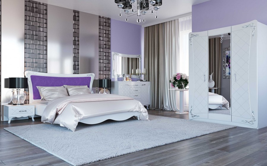 Кровать Аделина АСМ мебель