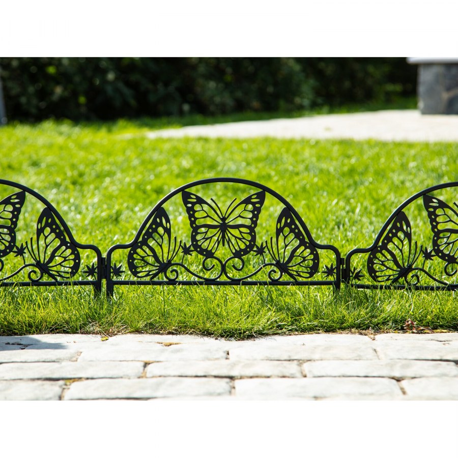 Металлические ограждения для клумб