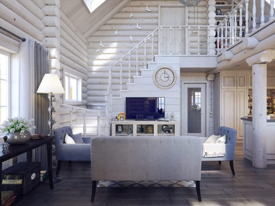 Отделка вагонкой внутри дома