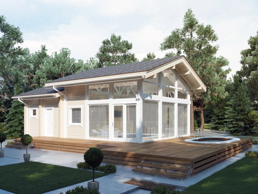 Баня фахверк