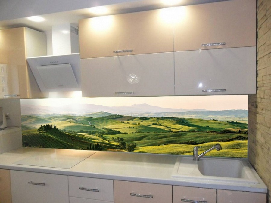 Кухонный фартук с фотопечатью