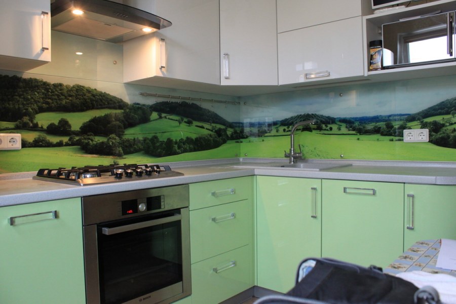 3д фартук для кухни