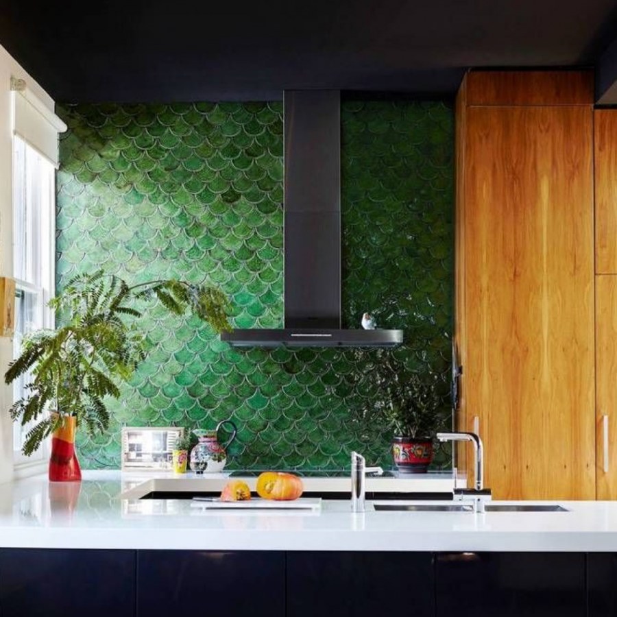 Кухонный гарнитур Вега салатовый