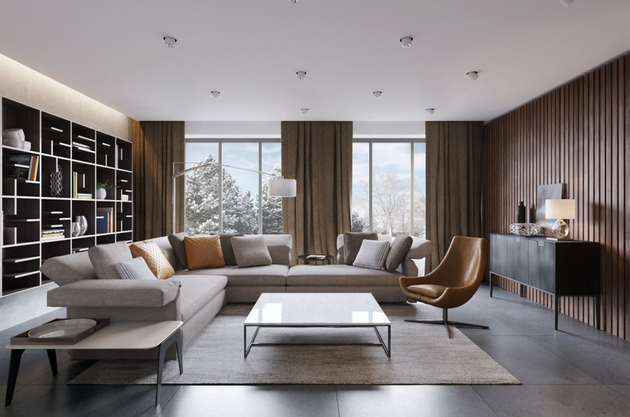 Рендеринг интерьера