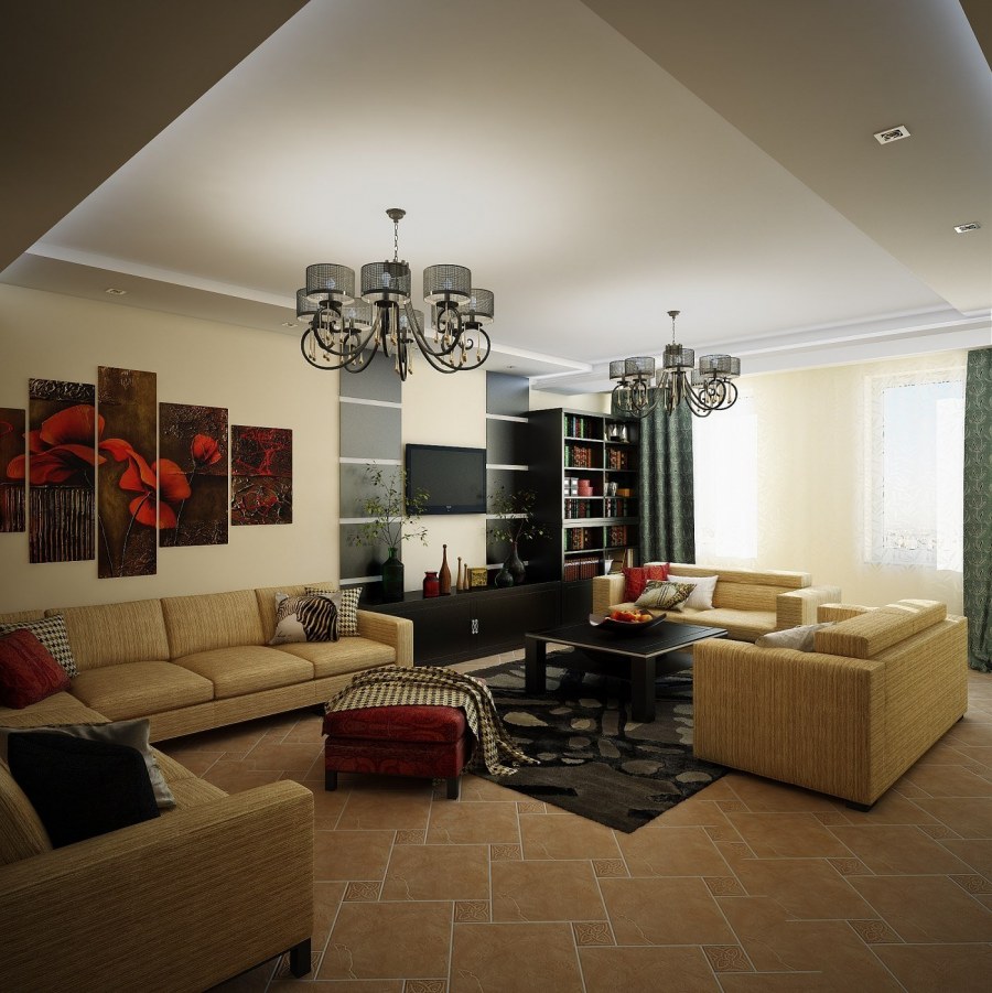 Фотореалистичная визуализация интерьера