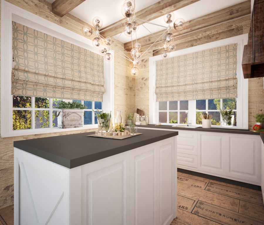 Кухня Сканди Прованс