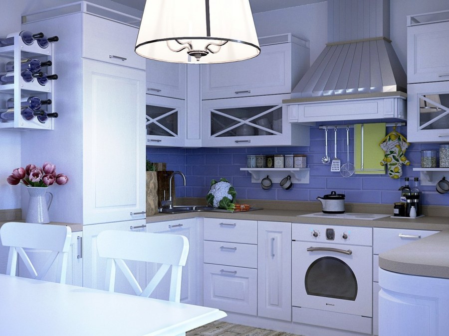 Кухня икеа шебби Шик