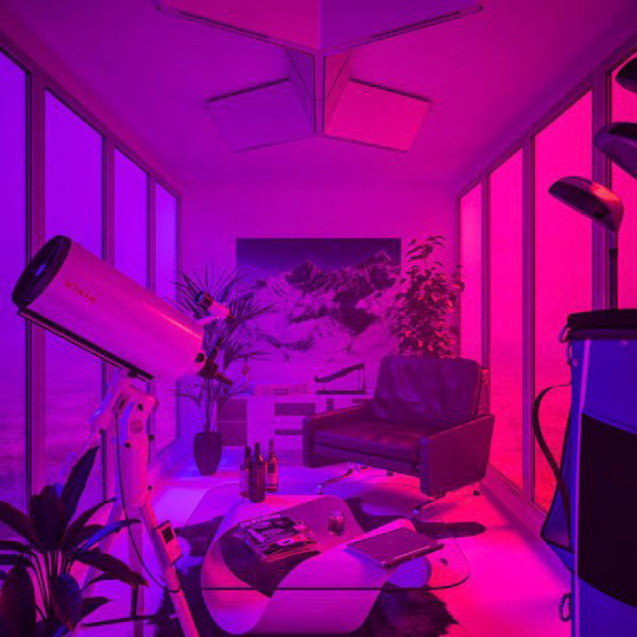 Неоновая комната