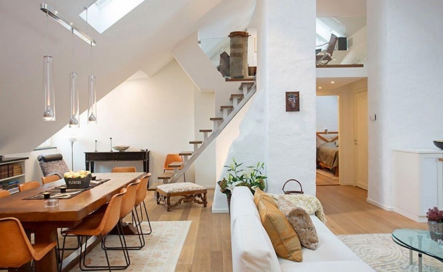 Двухэтажный дом в Норвегии