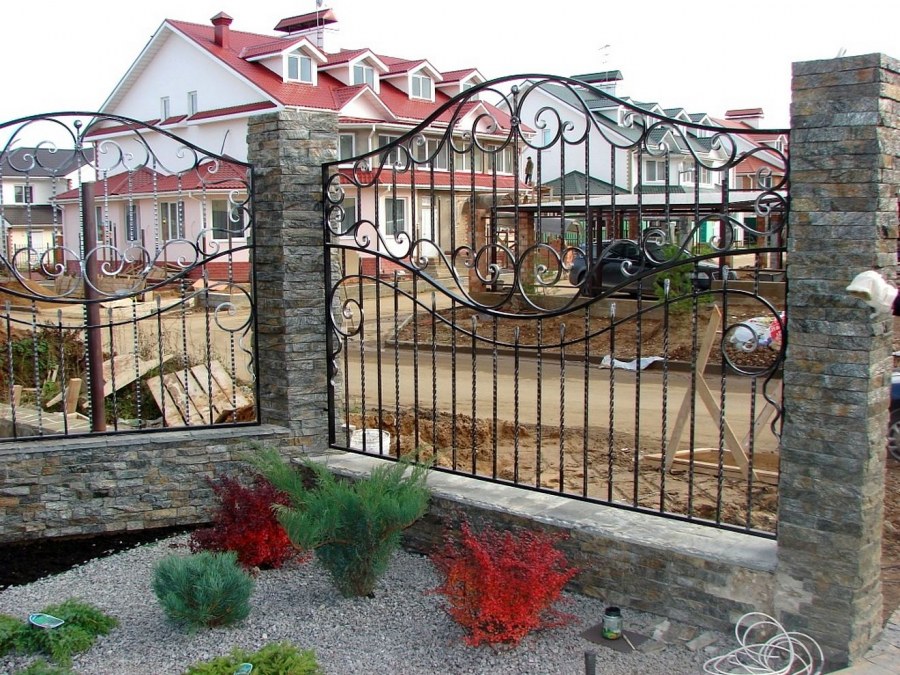Кованый забор