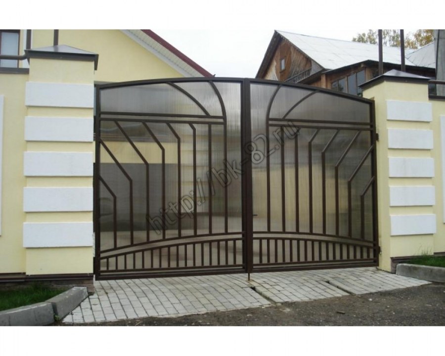 Кованые ворота v-154 (1 кв.м.)