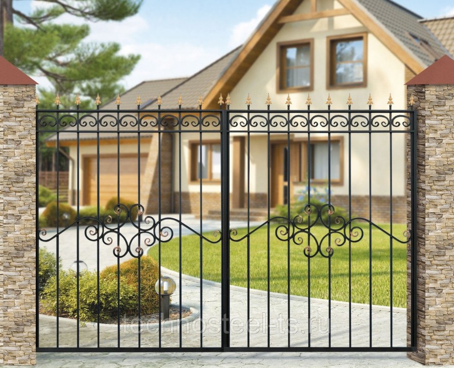 Кованые ворота