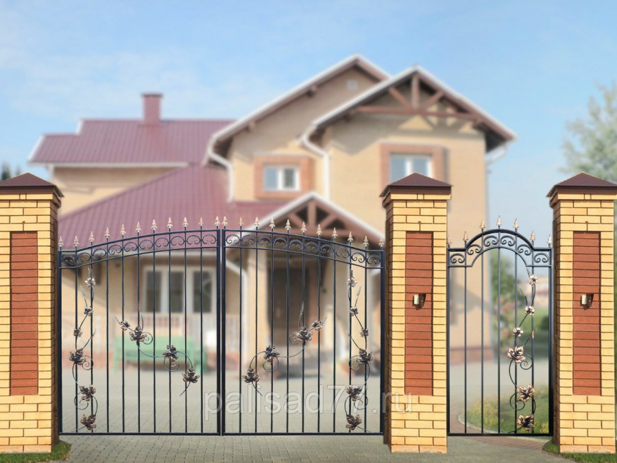 Калитка Олимпия арочная