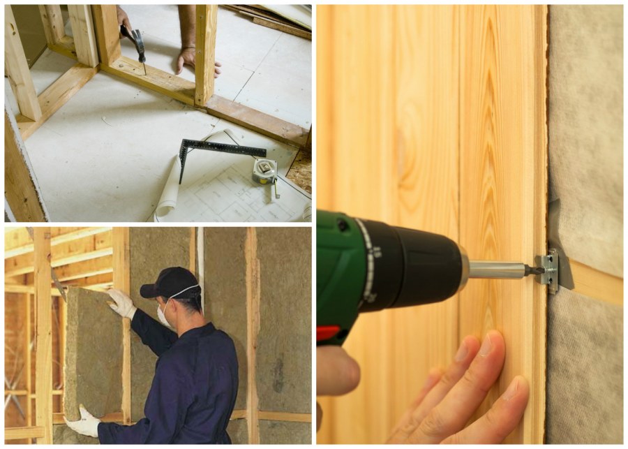 Перегородка гипсокартон