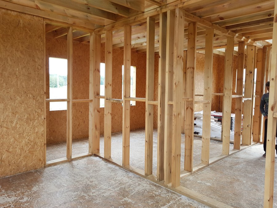 Каркасные межкомнатные перегородки