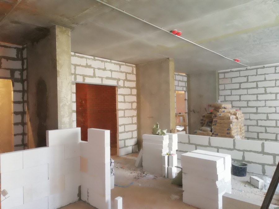 Возведение перегородок в квартире