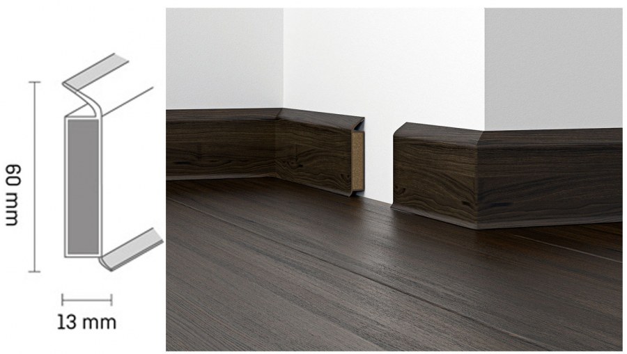 Плинтус Dollken ep60/13