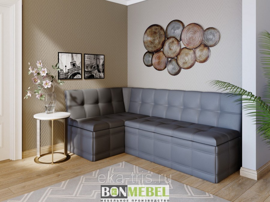 Скамья угловая Квадро Тип 1 Бонмебель