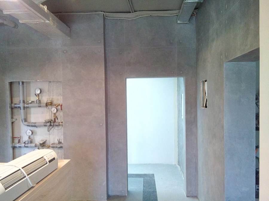 Отделка стен жестью